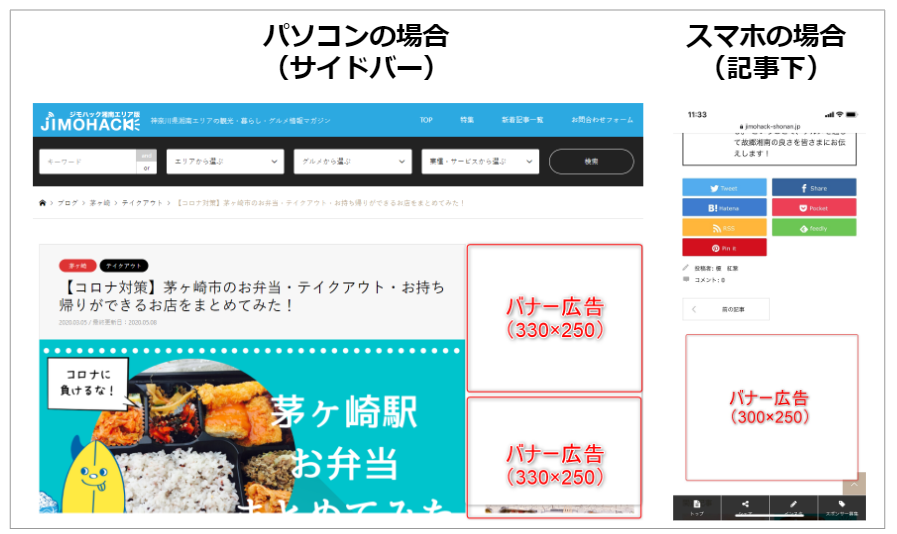 バナー広告