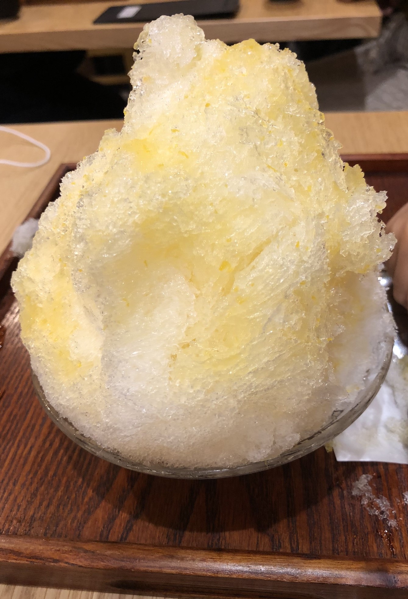 べたなぎ夏みかんかき氷日本式