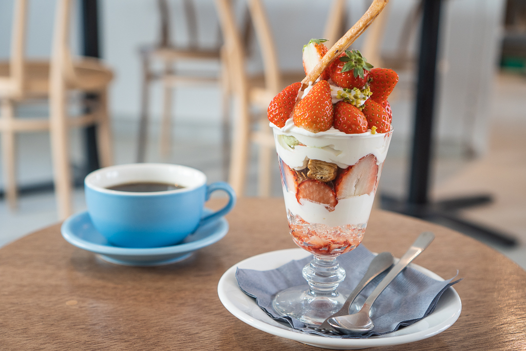 【茅ヶ崎】CAFE POE（カフェポー）のいちごパフェがインスタ映えすぎる！